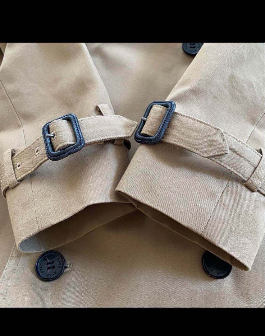 HYKEハイク★ライナー付きトレンチコートビームストゥモローランド