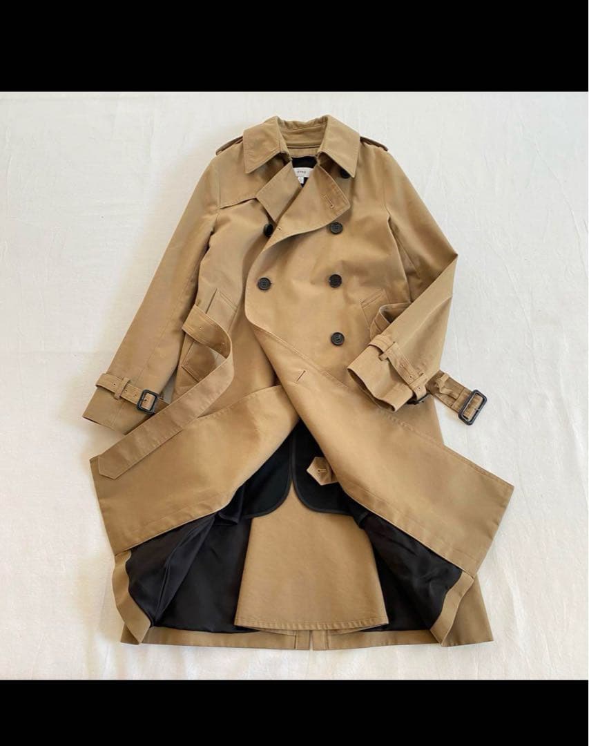 HYKEハイク★ライナー付きトレンチコートビームストゥモローランド