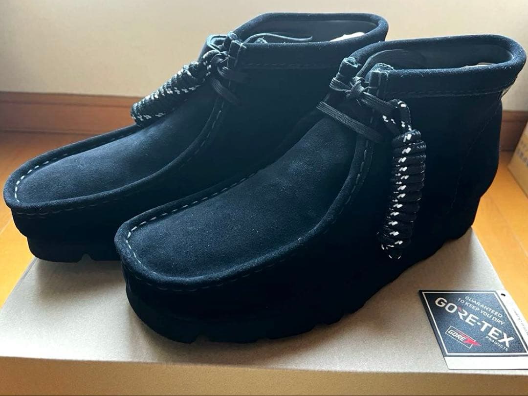 新品 Clarks ワラビーブーツ GORE-TEX 26.0cm