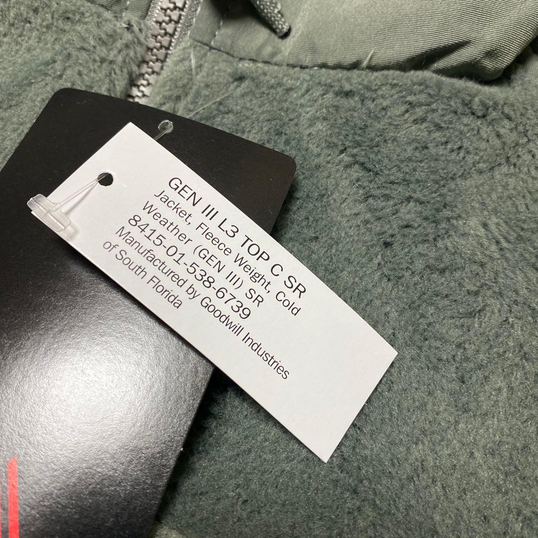 米軍実物 ECWCS Gen3 レベル3 フリースジャケット S #28