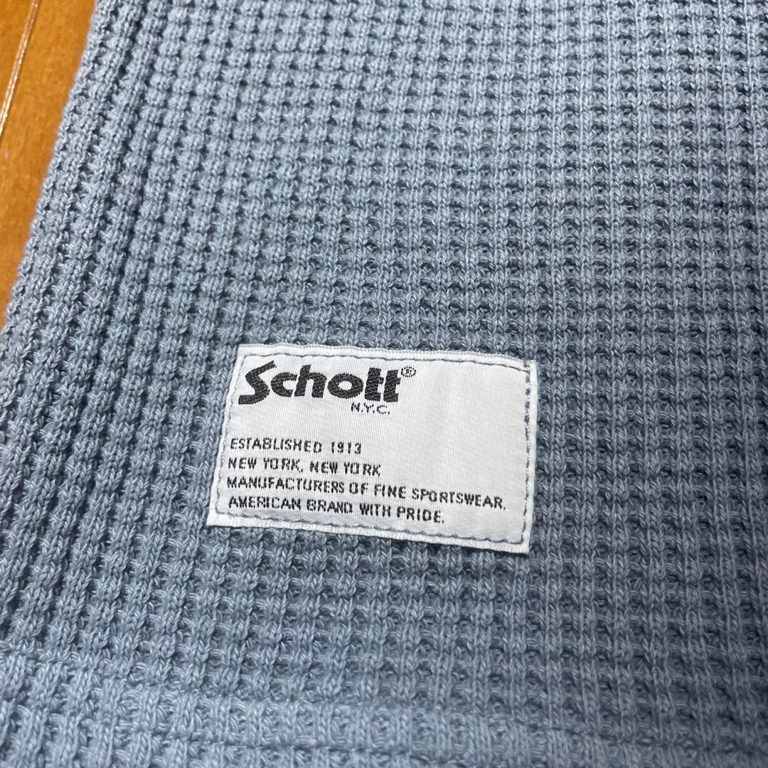 Schott サーマル　ヘンリーネック