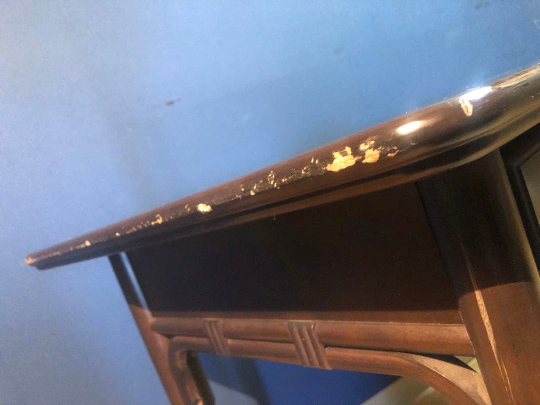 カリモク　ヨーロピアン風　アンティーク調　机　ドレッサーにも？　ヴィンテージ