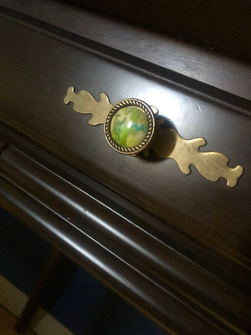 カリモク　ヨーロピアン風　アンティーク調　机　ドレッサーにも？　ヴィンテージ