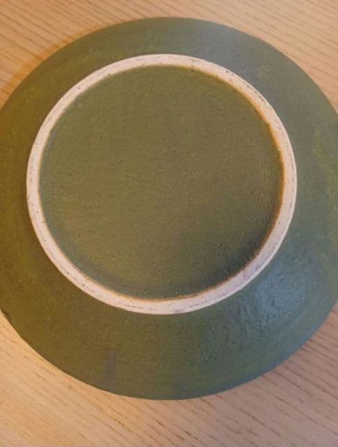 沖澤真紀子(MACARON)さん　絵皿　24.5㎝