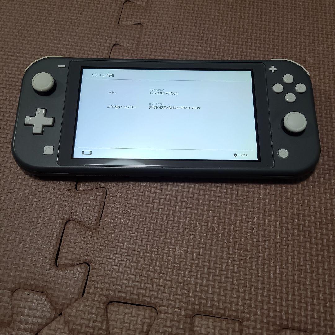 Nintendo Switch Lite グレー7871