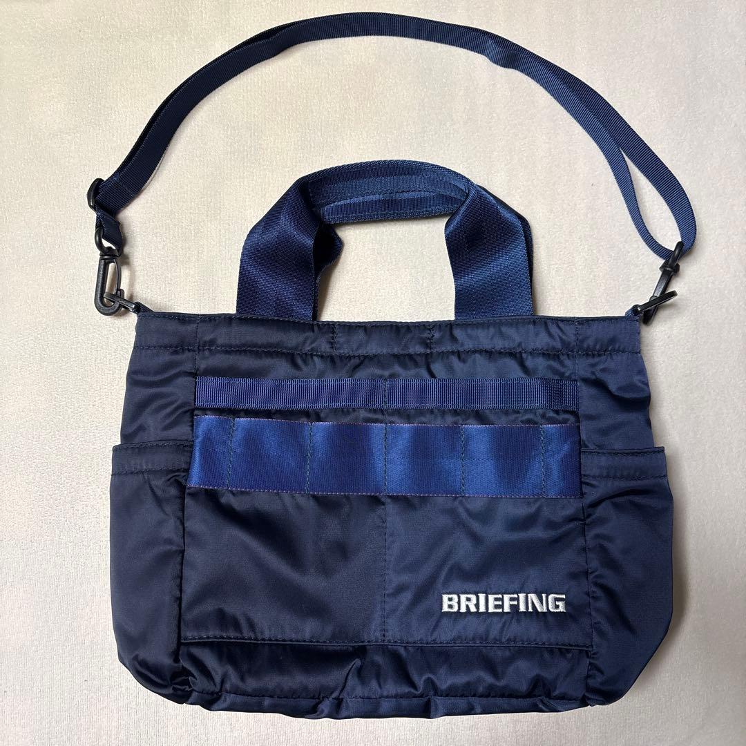 1回使用　ブリーフィング　カートバッグ　ネイビー　美品