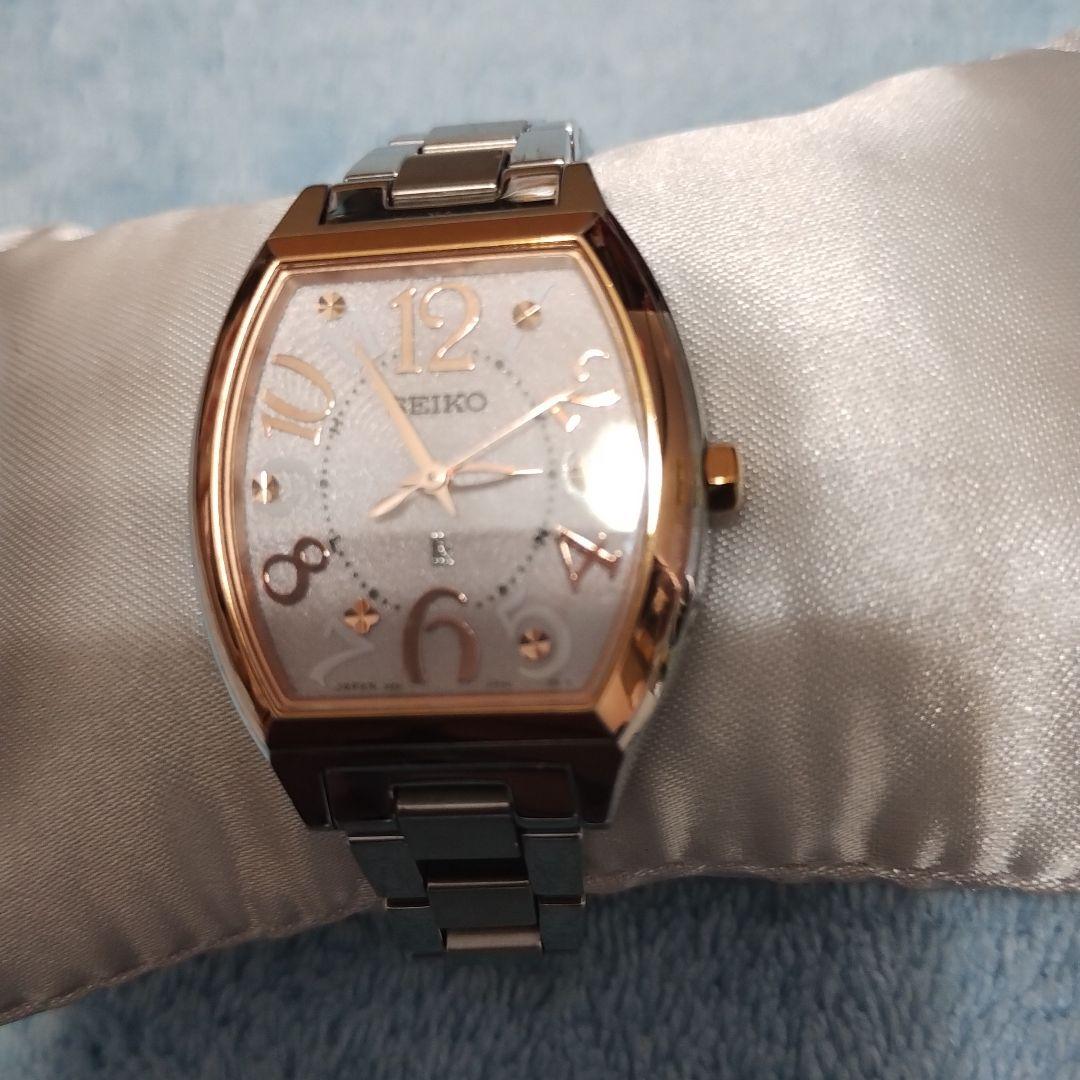 未使用級!腕回り17.2cm！SEIKOセイコーLUKIAルキア定価53550円