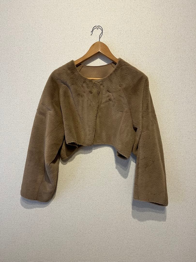 ジャケット・アウター Ameri MANY WAY USEFUL BOA COAT (M)