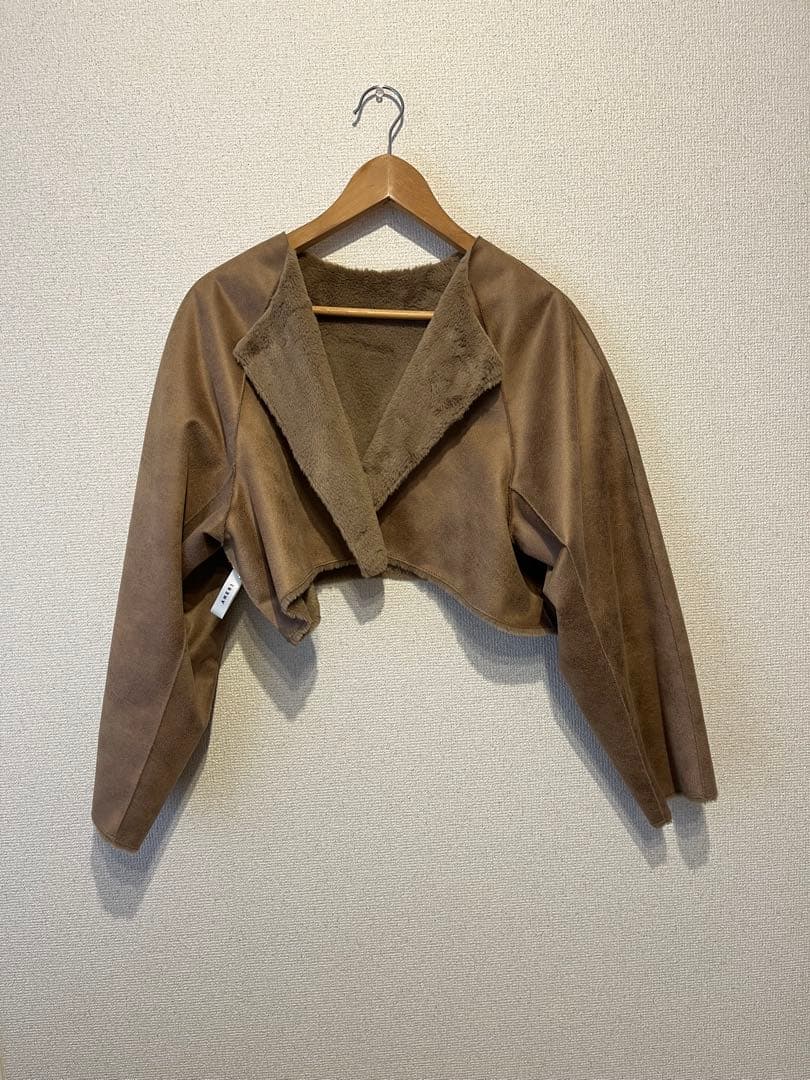 ジャケット・アウター Ameri MANY WAY USEFUL BOA COAT (M)