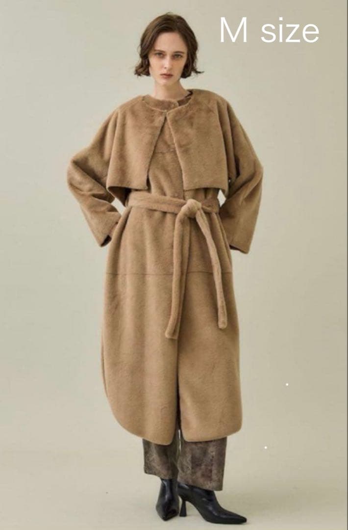 ジャケット・アウター Ameri MANY WAY USEFUL BOA COAT (M)