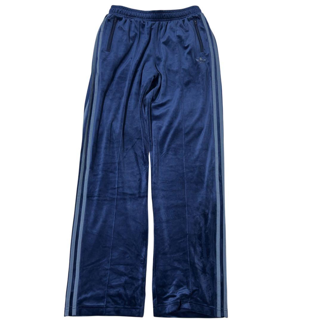 Sサイズ　ベッケンバウアー　ネイビー　トラックパンツベロア　アディダス