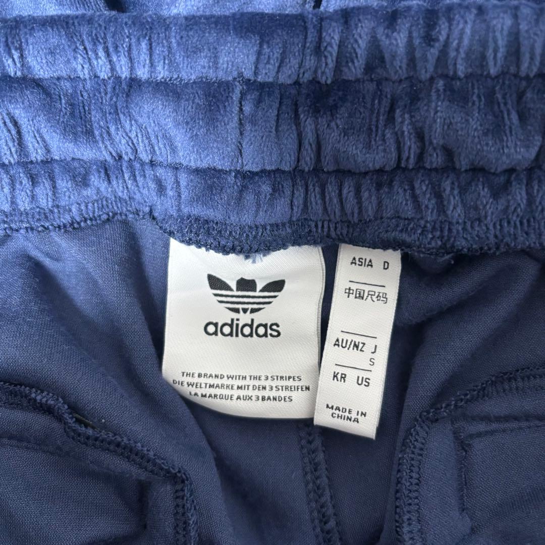 Sサイズ　ベッケンバウアー　ネイビー　トラックパンツベロア　アディダス