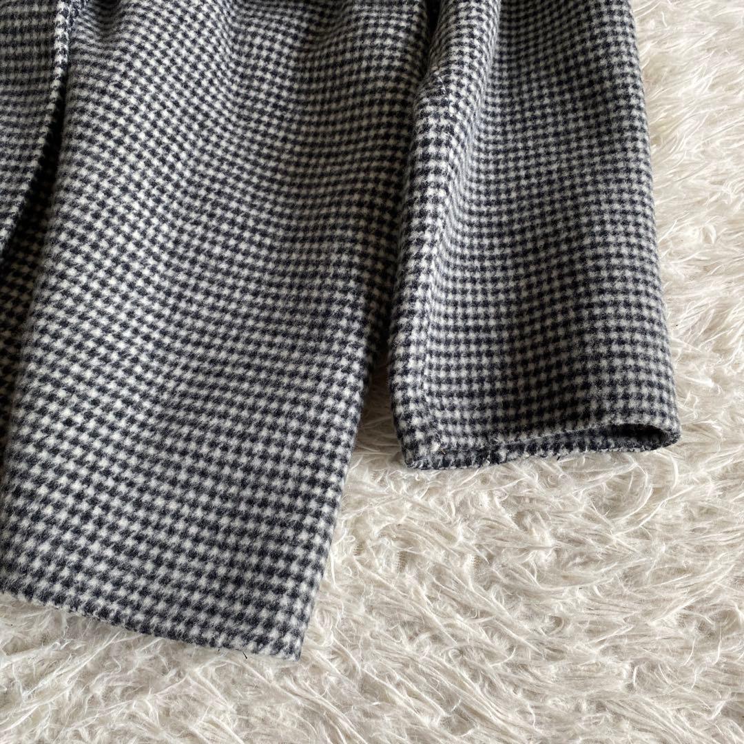 こうぴSOEJU ソージュ ウールリバーミディコート　千鳥