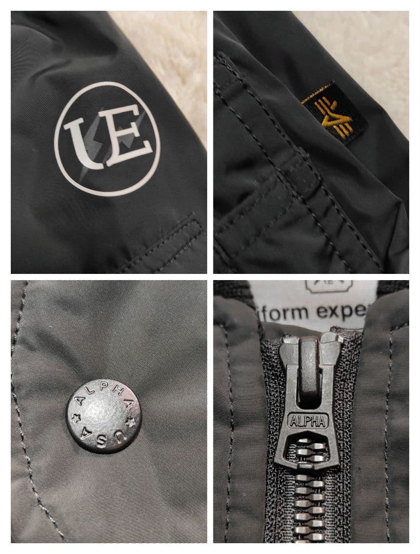 美品✨ユニフォームエクペリメント ASGER JORN ALPHA MA-1