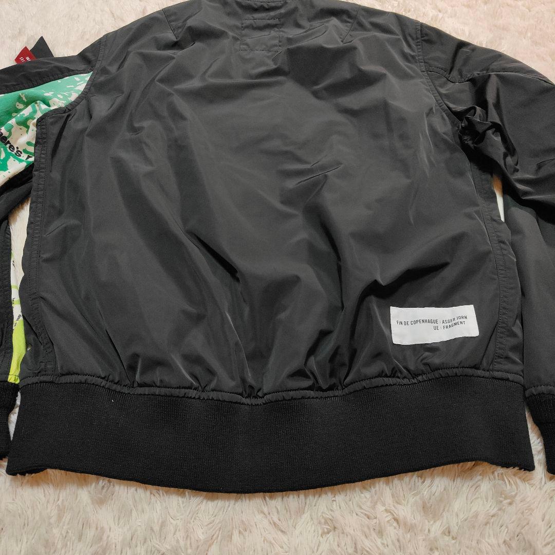 美品✨ユニフォームエクペリメント ASGER JORN ALPHA MA-1