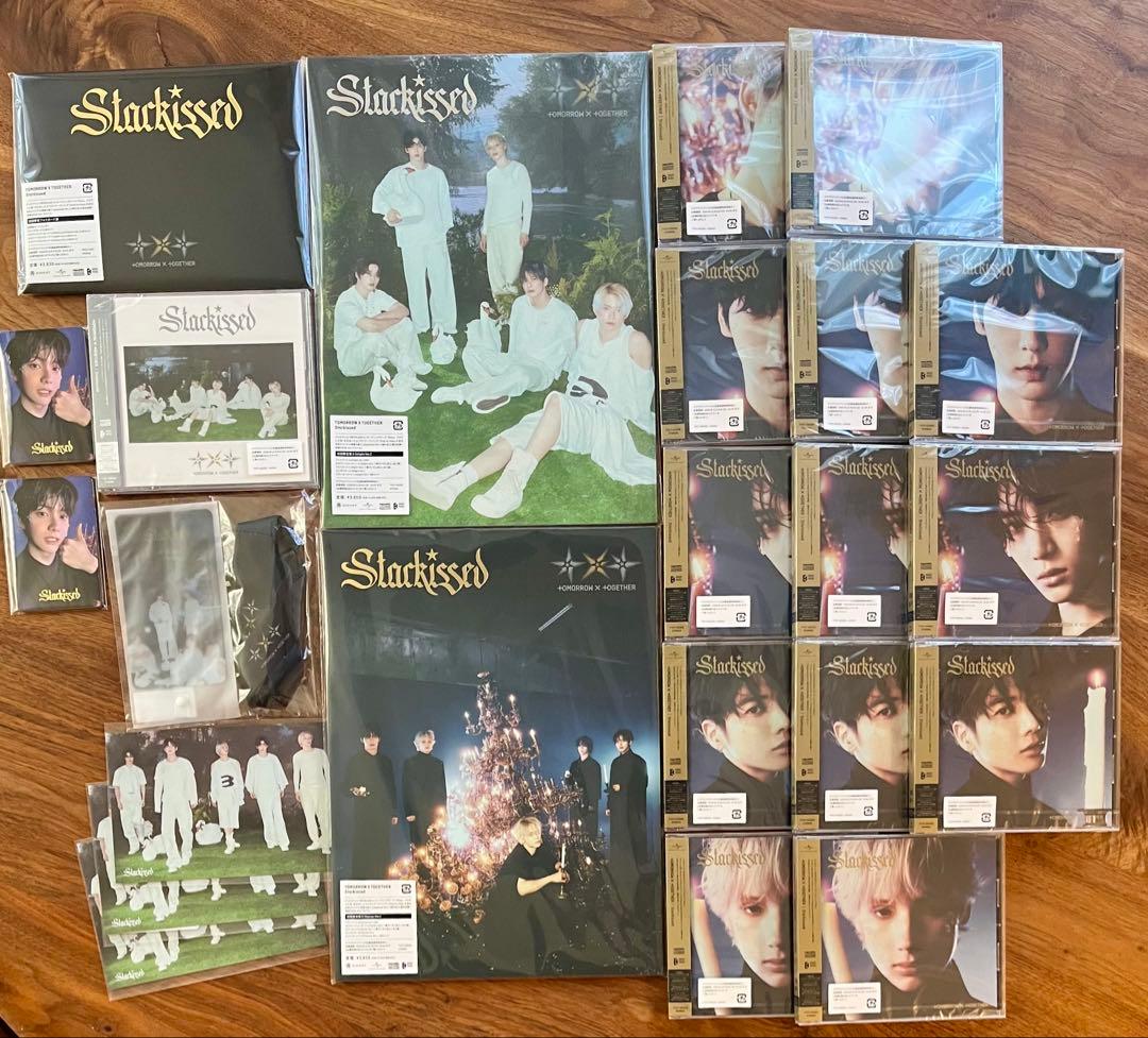 値下げ新品未開封TXT starkissed シリアル17枚weverse特典付