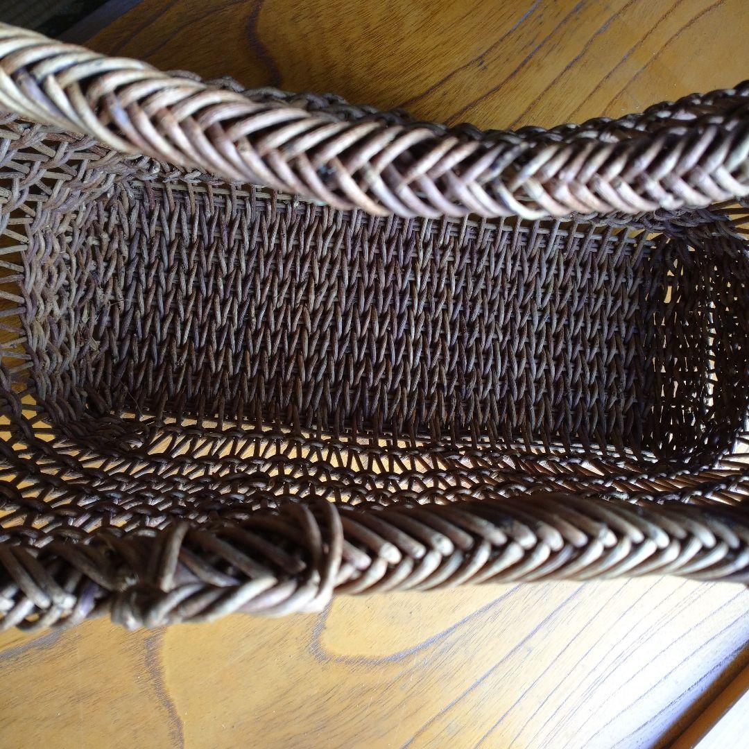 【ヴィンテージ】あけび籠(こだし編み) 大型