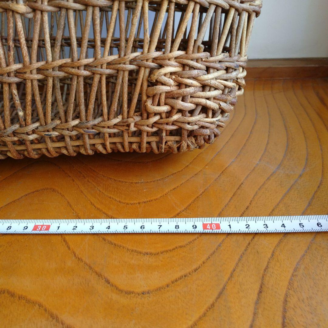 【ヴィンテージ】あけび籠(こだし編み) 大型