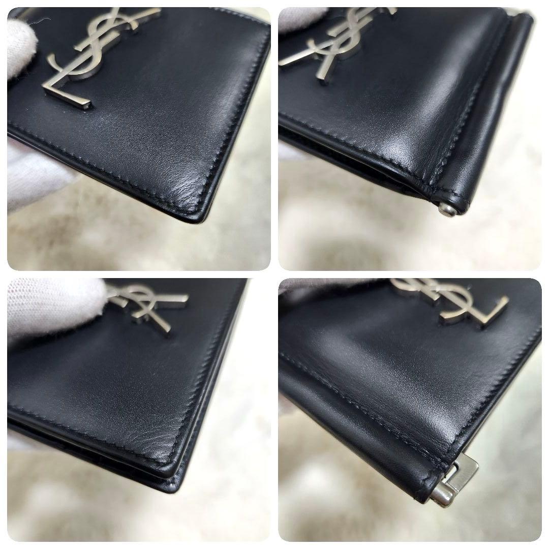 コヨミ✨極美品　付属品完備✨サンローラン　マネークリップ　デカロゴ　YSL