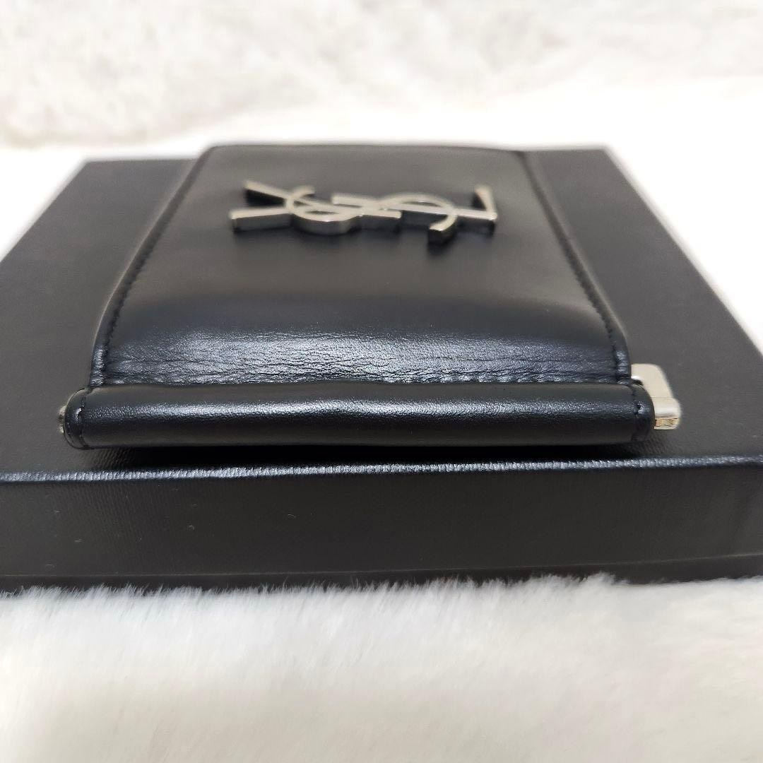 コヨミ✨極美品　付属品完備✨サンローラン　マネークリップ　デカロゴ　YSL