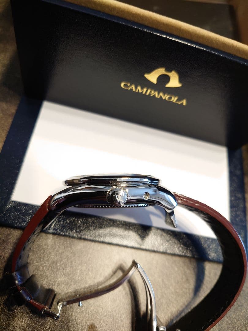 シチズン CITIZEN カンパノラ 深緋（こきあけ） ソーラー メンズ箱付き