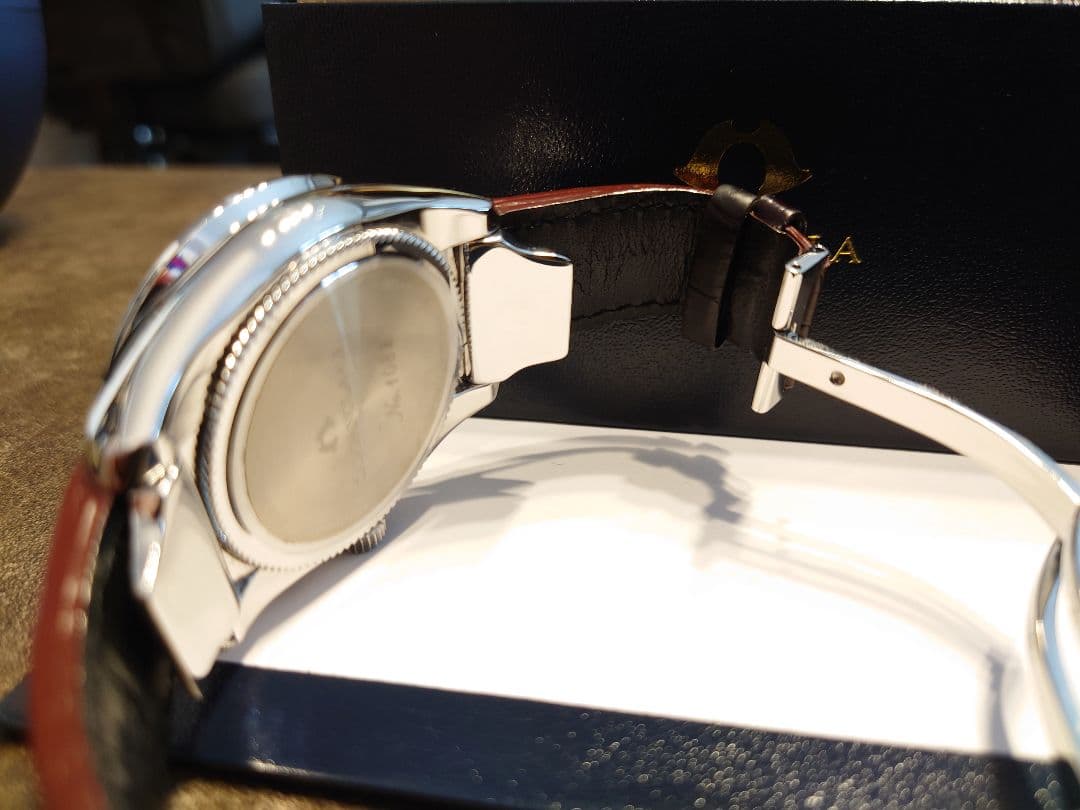 シチズン CITIZEN カンパノラ 深緋（こきあけ） ソーラー メンズ箱付き