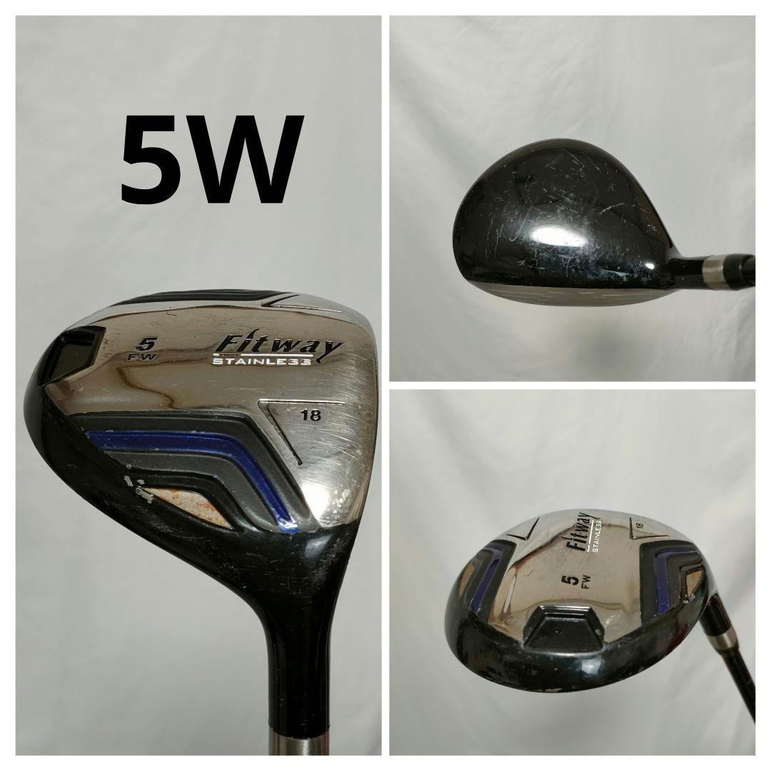 FITWAY　メンズ　ゴルフフルセット　買い足し不要　即ラウンドOK　送料込み