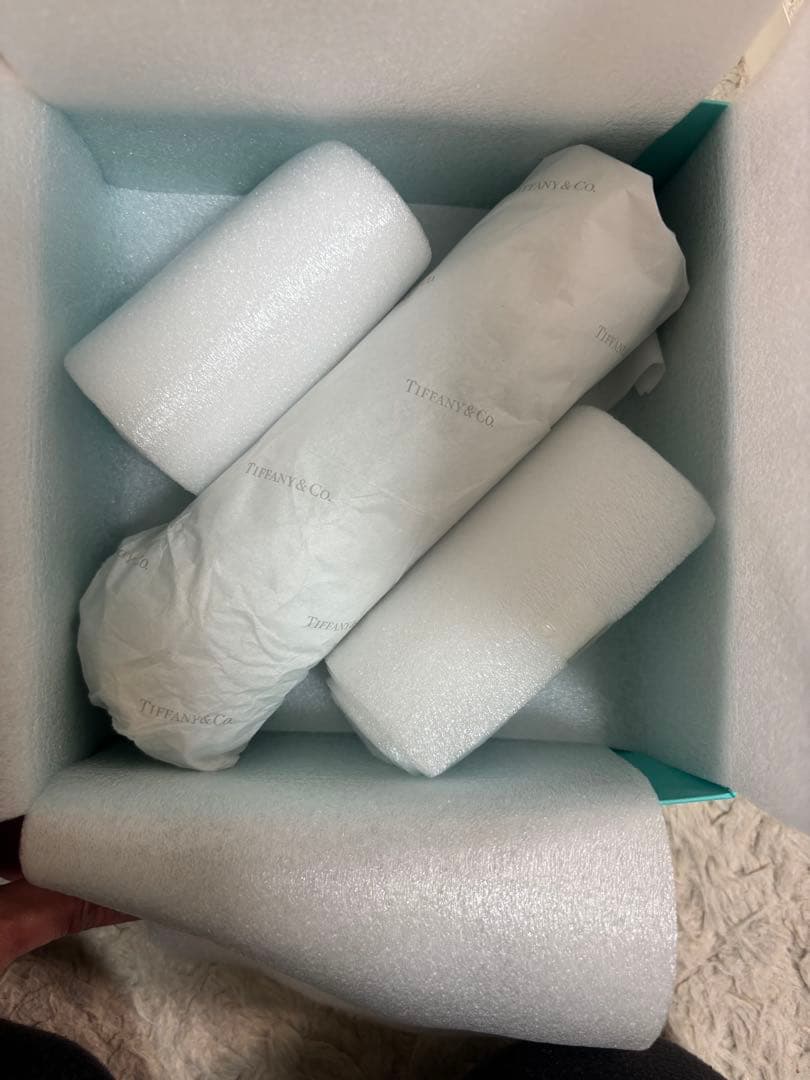 ティファニー フラワーベース カラーブロック 18cm