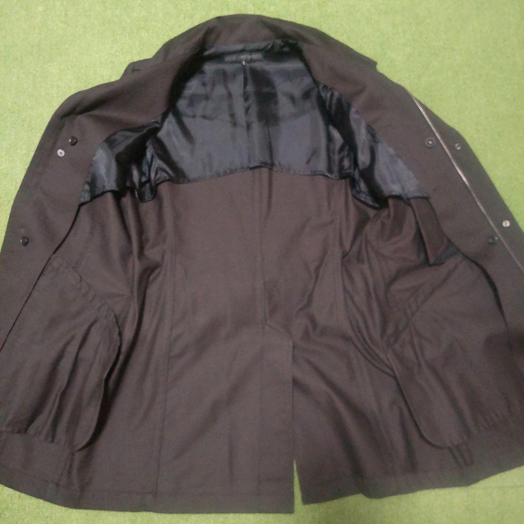 5351 POUR LES HOMMES ファー・ボア付きコート