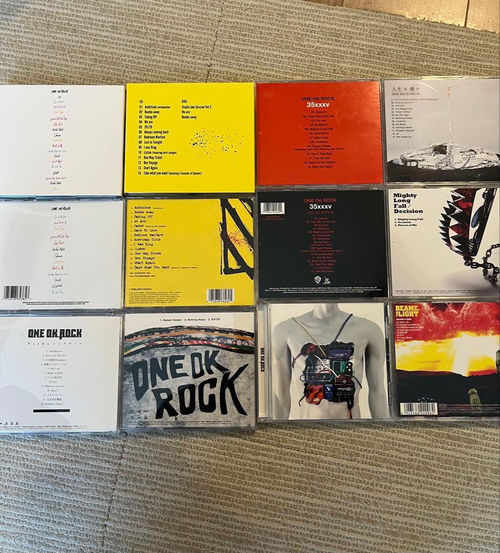 ONEOK ROCK CDセットまとめ売り（12枚）
