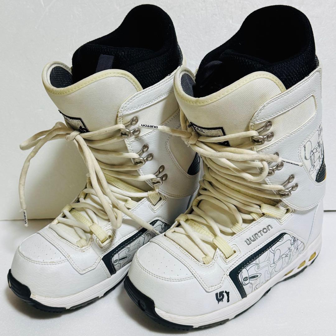 26cm Burton スノーボードブーツ ホワイト初心者格安激安特価