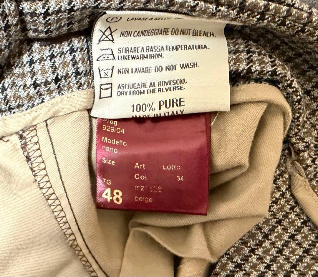 ベルウィッチ　グルカ　スコッチ　ナノ別注スラックス　パンツ