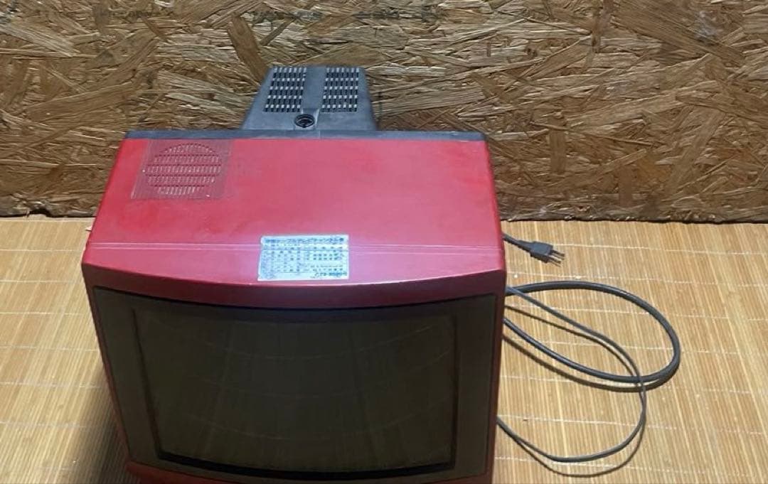 ⭐︎【レトロ家電】⭐︎SONYカラーテレビ　通電時音声確認済み　画面割れ無し