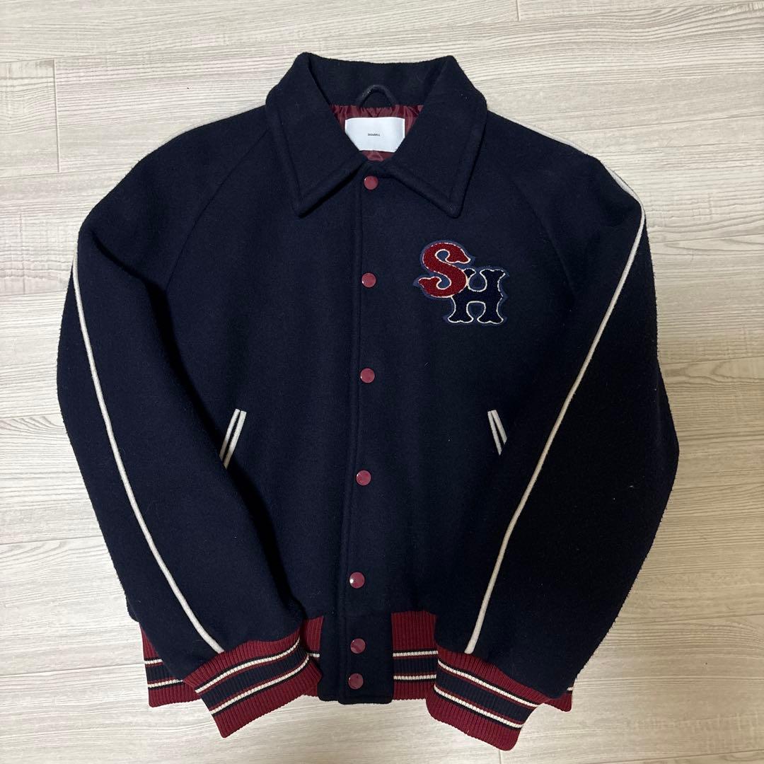 ジャケット・アウター SUGARHILL MELTON STUDIUM JACKET NAVY