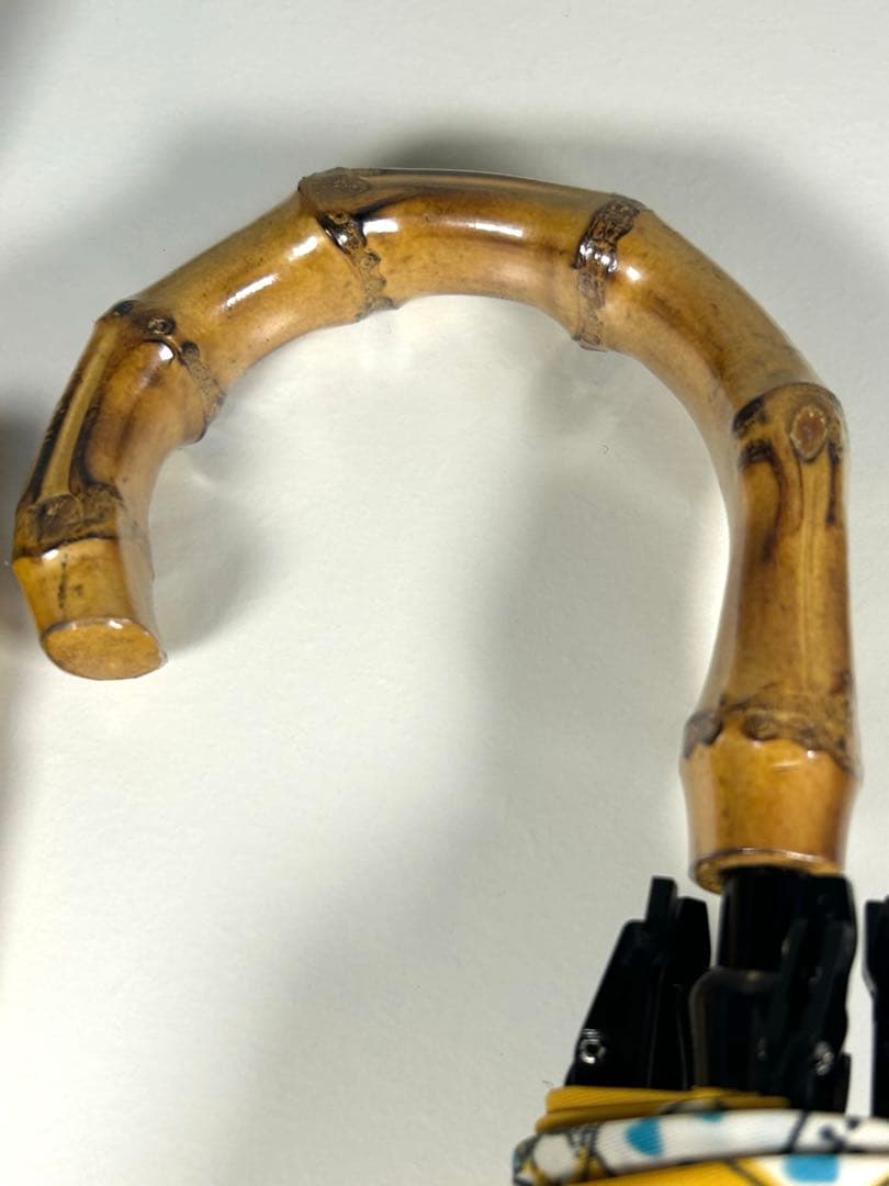 manipuri マニプリ 晴雨兼用 折り畳み傘 イエロー トランプ