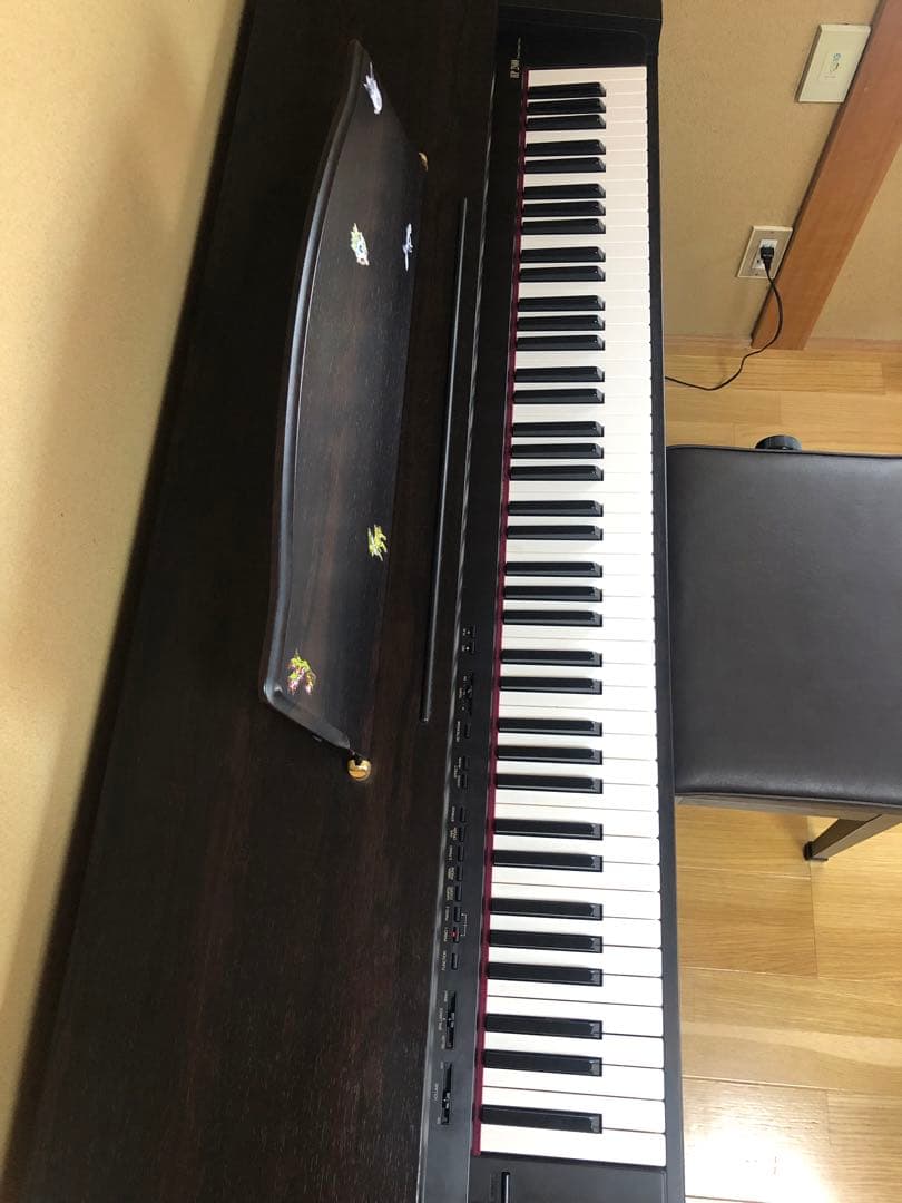 ローランド電子ピアノ　HP-2800 黒 88鍵 椅子付き