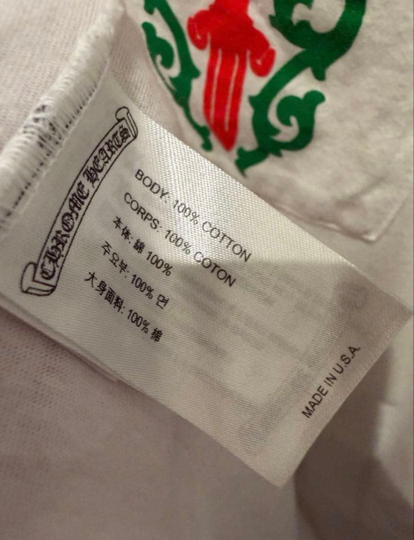 【希少】 CHROMEHEART クロムハーツ　長袖　ロンT ロサンゼルス限定