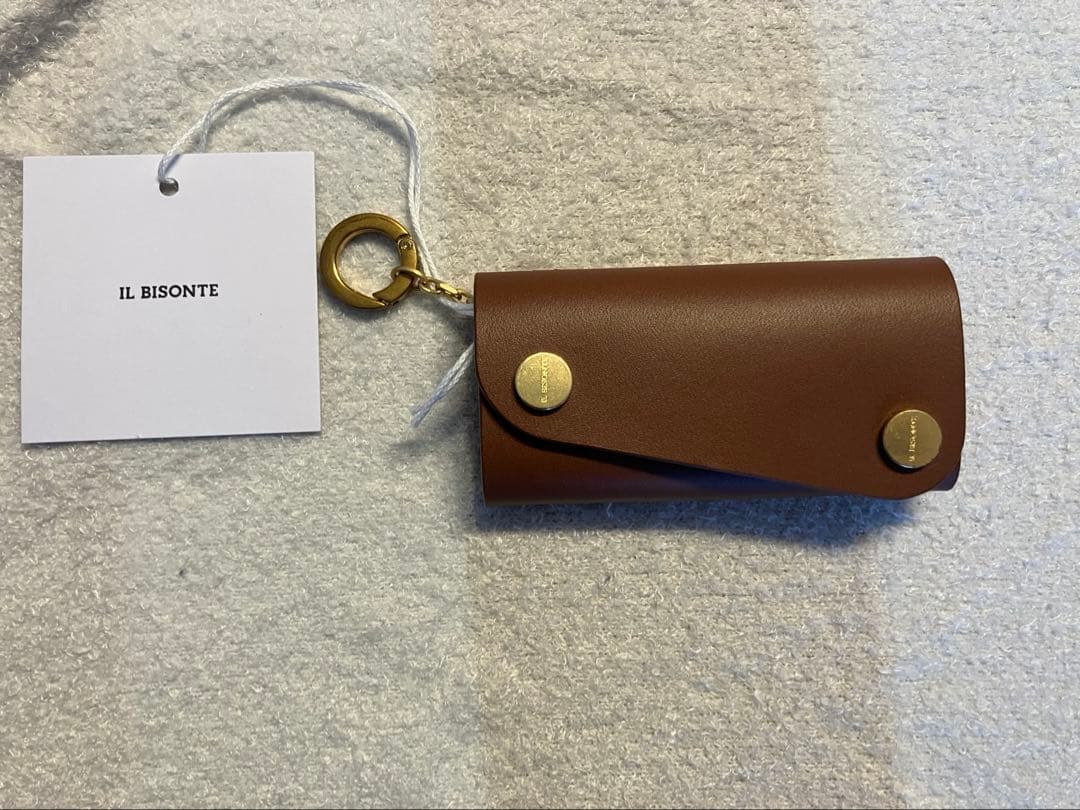 未使用☆IL BISONTE イルビゾンテ キーケース レザー ユニセックス