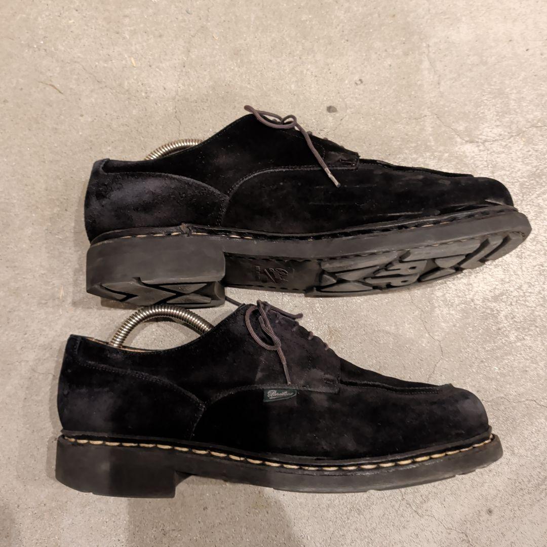 Paraboots ユナイテッドアローズ別注 シャンボード 黒スエード 8ハーフ
