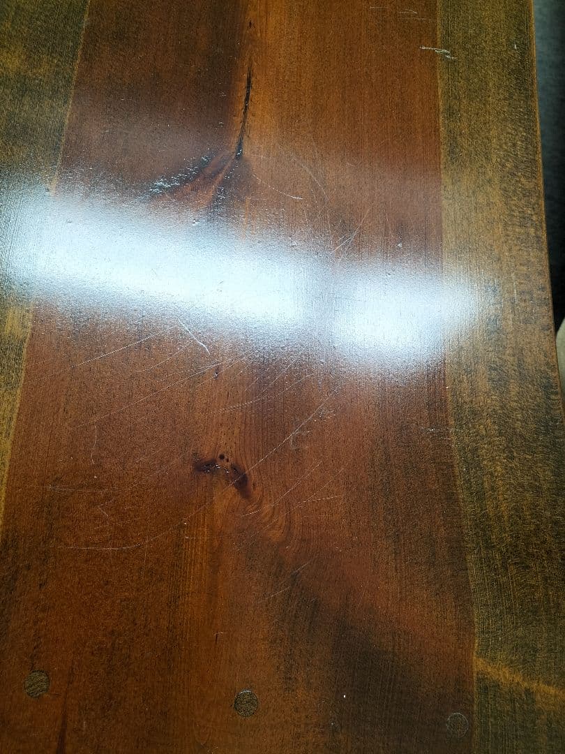 松の木　耳付き一枚板　テーブル　テレビ台