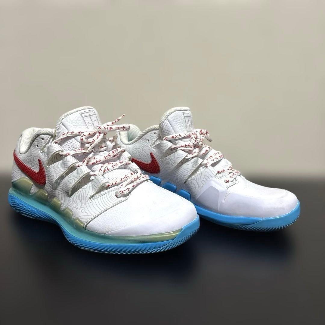 未使用級★ NIKE ナイキ エアズーム ヴェイパー × 錦織圭モデル 25cm