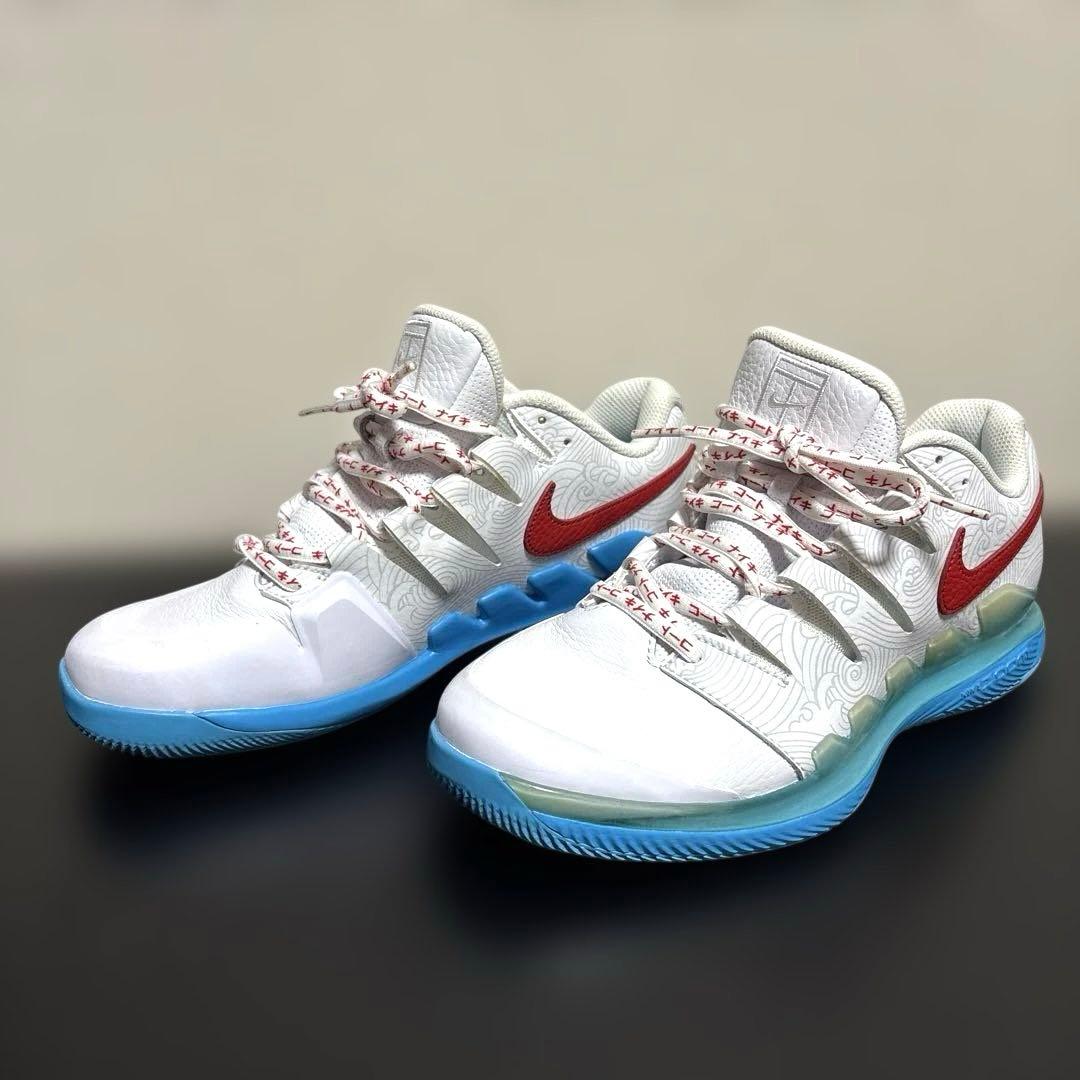未使用級★ NIKE ナイキ エアズーム ヴェイパー × 錦織圭モデル 25cm