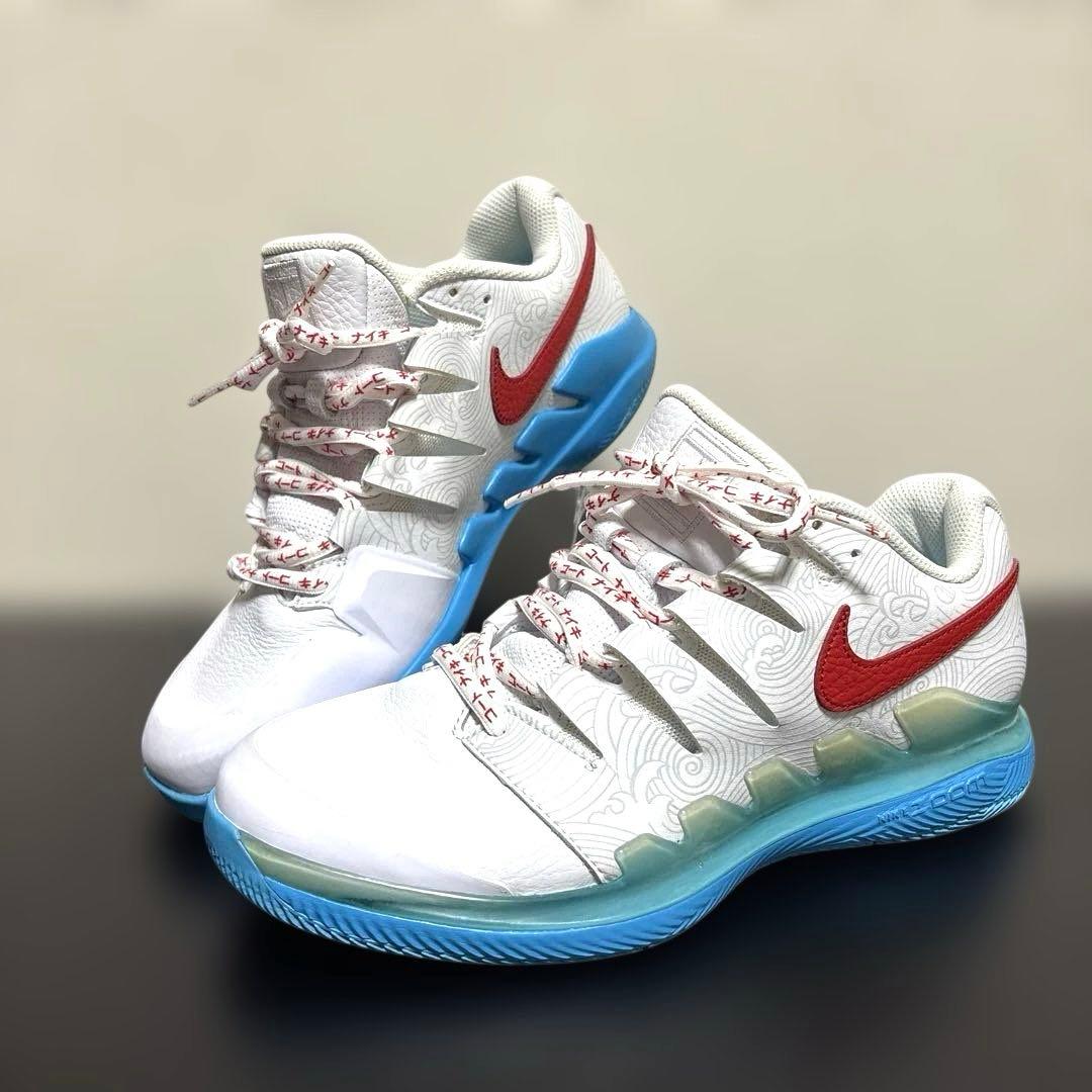 未使用級★ NIKE ナイキ エアズーム ヴェイパー × 錦織圭モデル 25cm