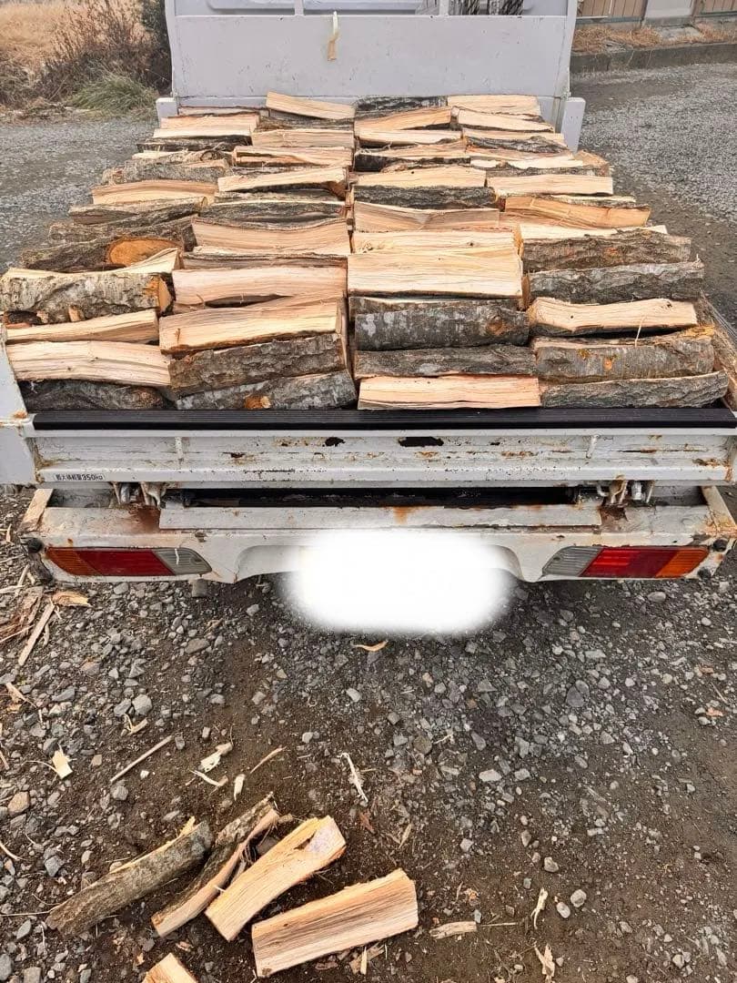 薪 岩手県久慈市付近限定　キャンプ 楢　ナラ 薪ストーブ 焚き火 広葉樹