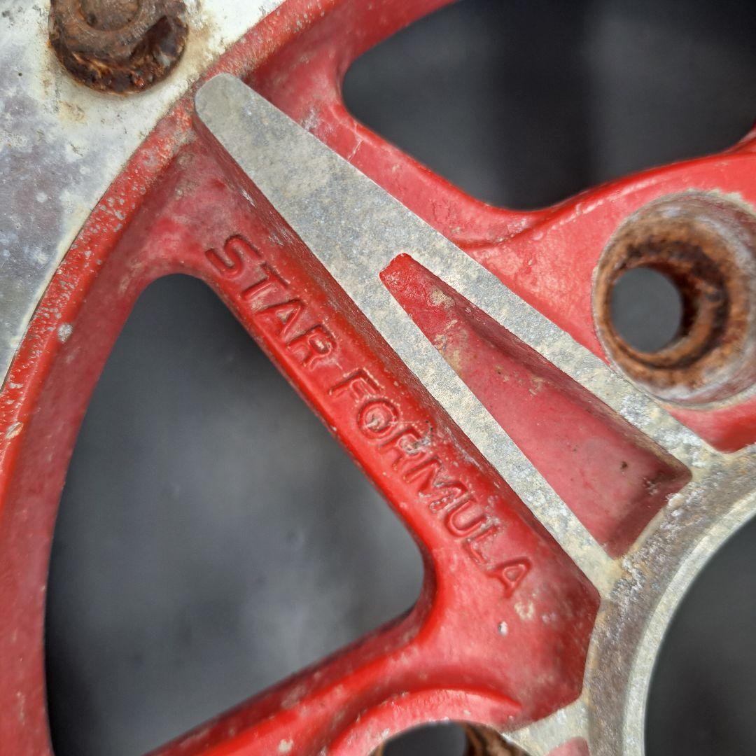 当時物スピードスターSTAR FORMULA 13インチ6.5J4H 114.3