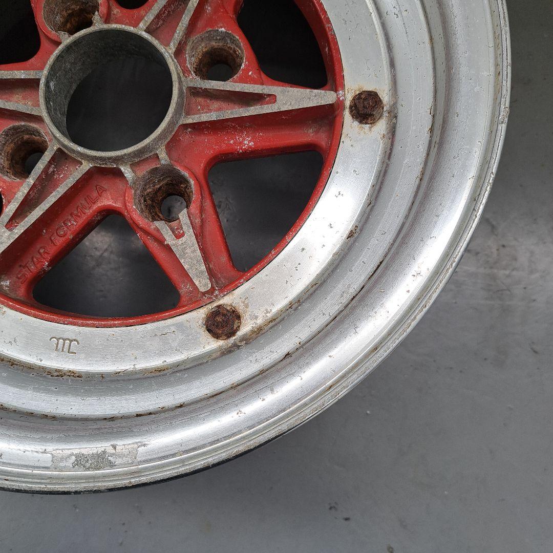 当時物スピードスターSTAR FORMULA 13インチ6.5J4H 114.3
