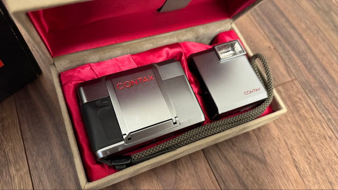 CONTAX T コンタックス フィルムカメラ 初代 動作品 作例あり