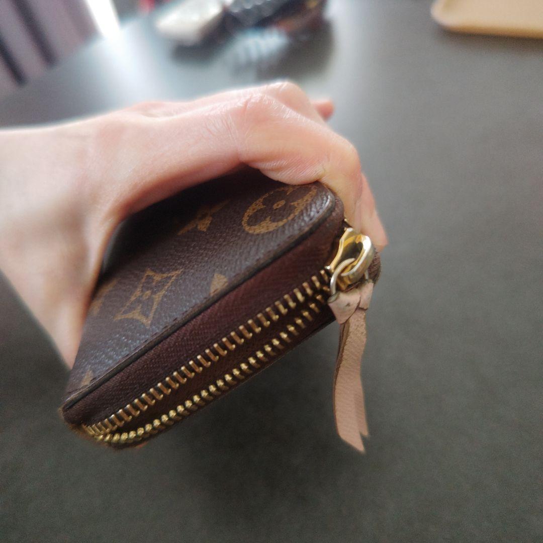 ヴィトン　クレマンス　バレリーヌ　ピンク　長財布　ファスナー壊れ　VUITTON