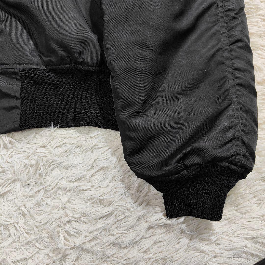 AVIREX N-2B フライトジャケット Y2K 黒 Lサイズ 短丈