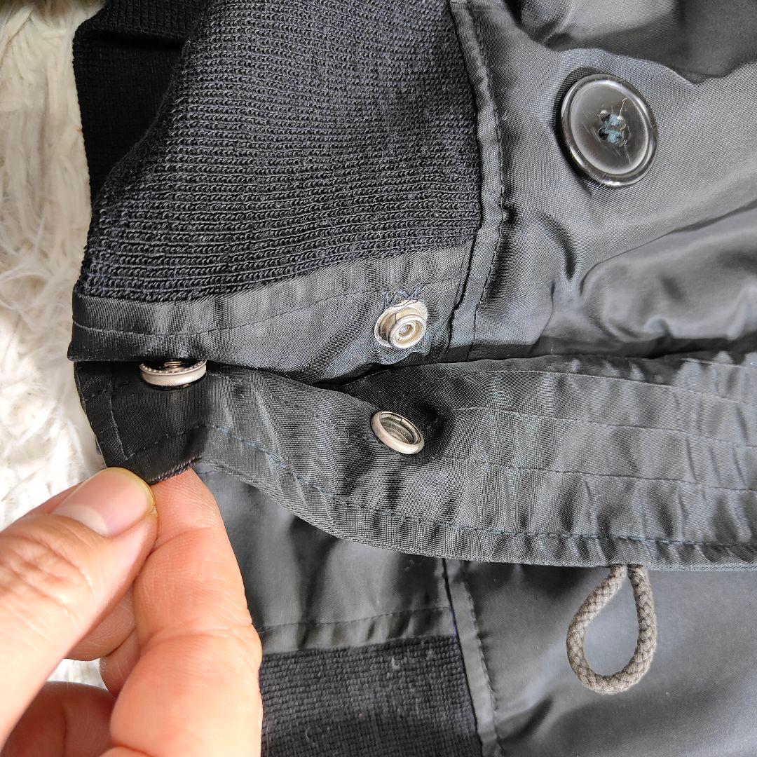 AVIREX N-2B フライトジャケット Y2K 黒 Lサイズ 短丈